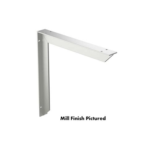 countertop corner bracket metal|surface mounted countertop brackets.